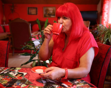 Bosnia's lady in red plans for the afterlife