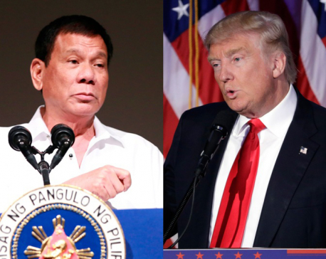 Philippines says Trump called Duterte to affirm alliance