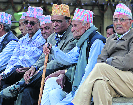 PM Oli announces to raise elderly allowance from next fiscal year