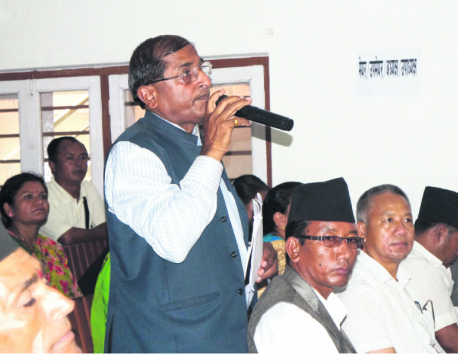 Elected local representatives in Gorkha rap NRA