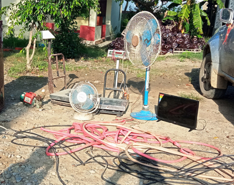 Three arrested for electricity theft in Kapilvastu