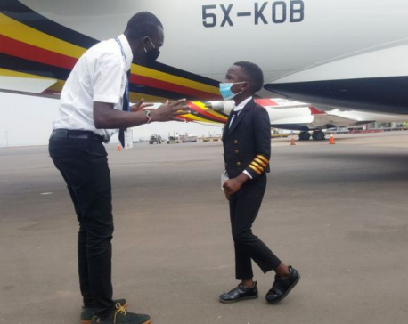 Seven-year-old boy who adores Elon Musk is sensation on Ugandan aviation scene