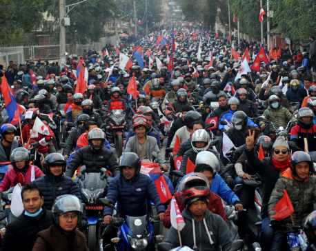 Opposition parties hit the streets in a bid to show strength