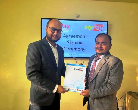 FirstPay Technology and Smart Card Nepal sign agreement on QR Payment.