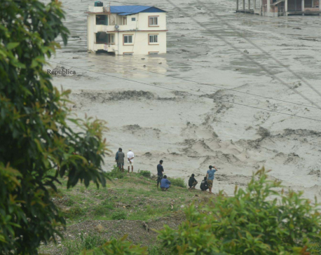 Fears of fresh flood as water level in Melamchi River returns to dangerous level
