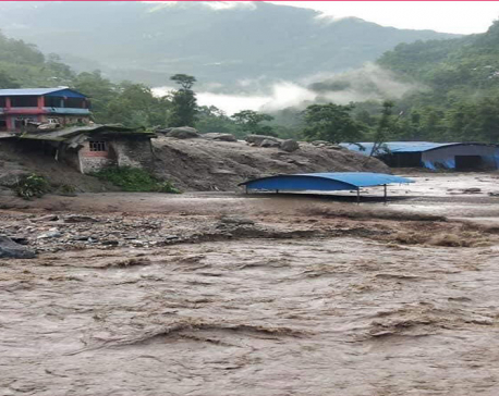 16 houses swept away by flood in Sindhupalchowk; two die, 23 missing