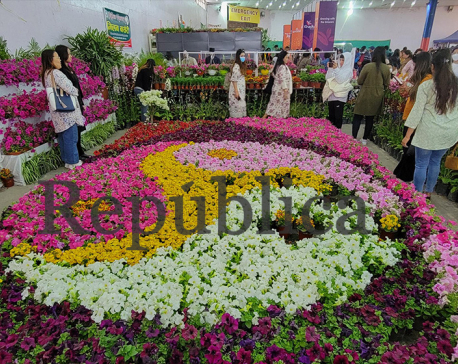 24th flora expo being held in Bhrikutimandap (With photos)