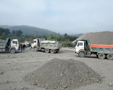 27 tippers impounded for collecting aggregates illegally