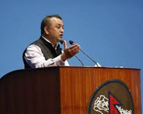 NC leader Gagan Thapa criticizes Finance Minister Khatiwada for his 'dismal performance'
