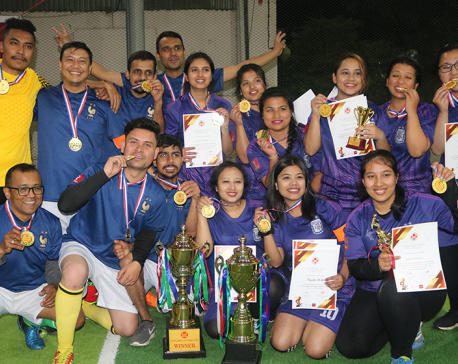 Suvidha Sewa concludes its interdepartmental futsal competition
