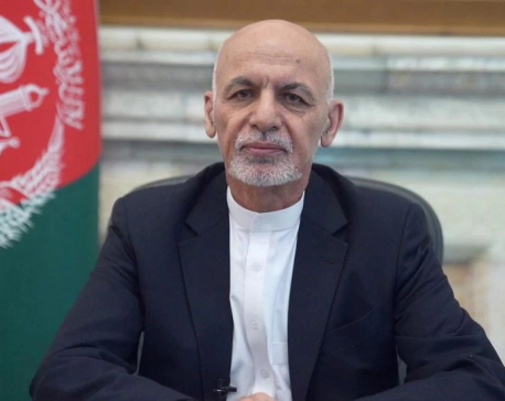 UAE says Afghanistan's Ghani is in Gulf Arab state