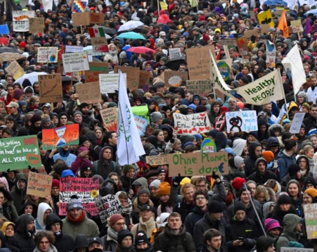 Global climate protests ahead of Madrid meeting
