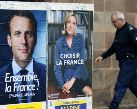 As bitter French campaign ends, Macron’s team hit by hack