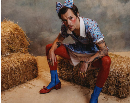 Harry Styles styles up as Dorothy for Wizard of Oz-themed ‘Harryween’ Show