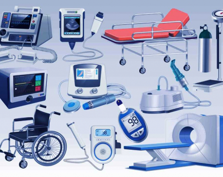 14 percent health equipment in Nepal remains unused, reveals a survey