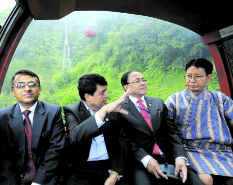 BIMSTEC foreign ministers visit Chandragiri Hills