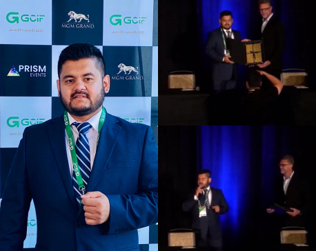 Nepali banker Rijal bags GCIF award
