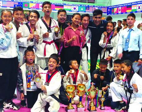Nepal’s United Dojang wins Kathmandu International Taekwondo Championship