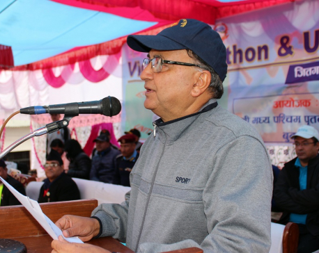 DPM Pokharel calls for unity to safeguard national integrity
