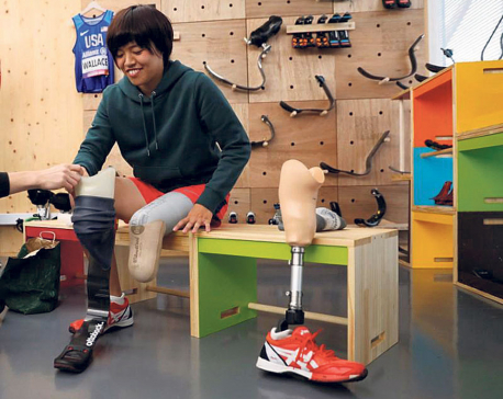 Japan's ‘Blade Library’ offers joy of blade running to amputees