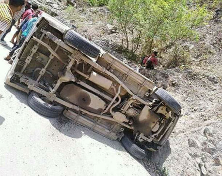 7 injured, 2 critically, in Dailekh jeep mishap