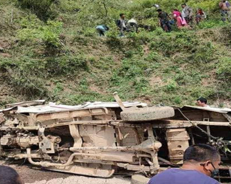 13 killed, 12 injured in jeep accident in Syangja