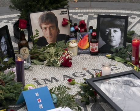 Fans, Ono, bandmates mark 40 years since John Lennon’s death