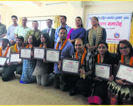 Journos feted with National Child-sensitive Journalism Award-2074