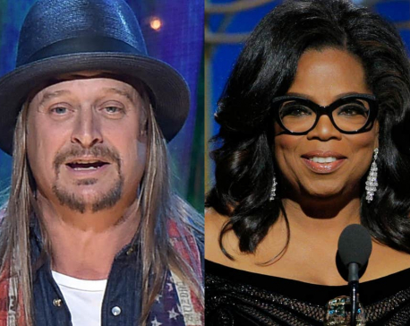 Kid Rock removed from stage after tirade against Oprah Winfrey