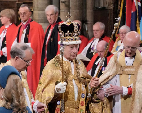 Charles III crowned king at first UK coronation in 70 years