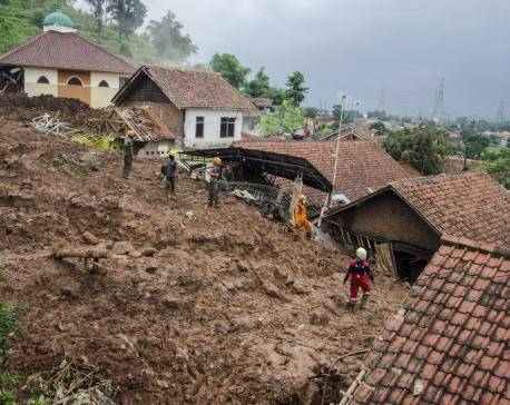 26 missing, at least 13 dead in Indonesia landslides
