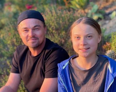 Leonardo DiCaprio hails Greta Thunberg, calls her 'leader of our time'