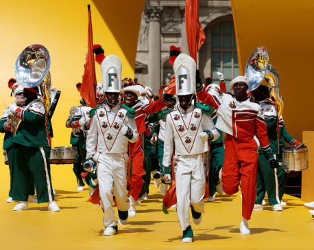 Louis Vuitton brings Florida marching band to the Louvre for Paris fashion week