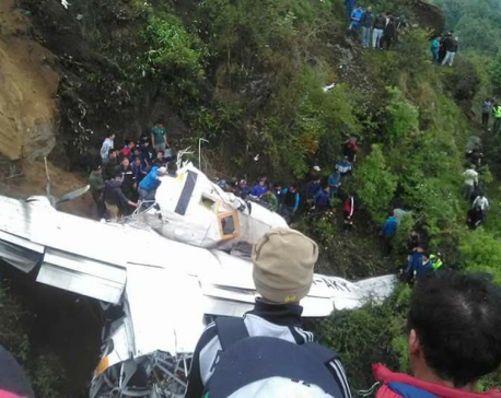 Summit Air crashes at Lukla Airport, captain dies (Update)