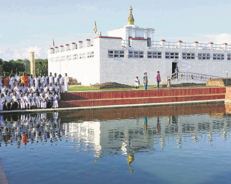 1.3m tourists from 113 nations visit Lumbini