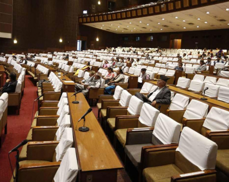Is Parliament discussing budget? (photo feature)