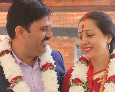 Comedian Manoj Gajurel gets married for the second time