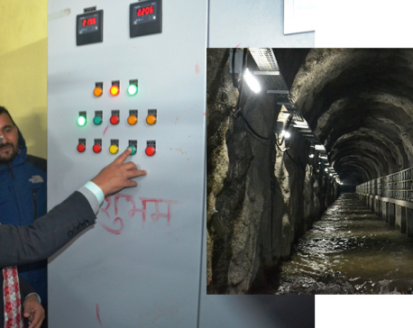 Water supplied to Melamchi Drinking Water Project’s tunnel for testing (with photos)