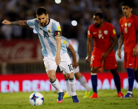 Messi penalty lifts Argentina into qualifying berths