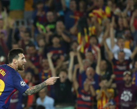 Magical Messi leads Barca rout of Juventus