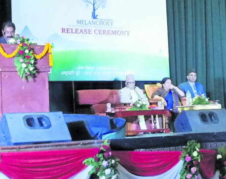 National poet Madhav Prasad Ghimire turns singer