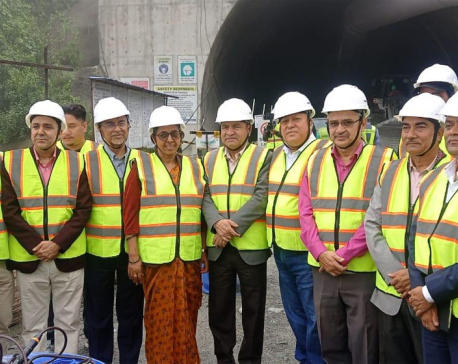 Nagadhunga-Sisne Khola tunnel: About 35 meters remain to be dug