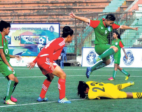 Nepal goes down to B’desh in SAFF U-15 Women’s Championship