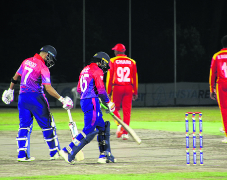 Top order fails as Nepal surrenders good position in loss against Zimbabwe