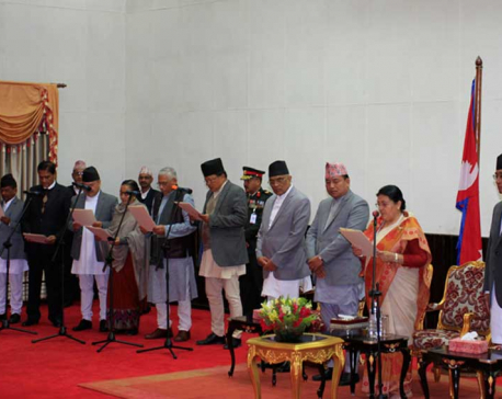 Newly-appointed provincial  governors  sworn-in