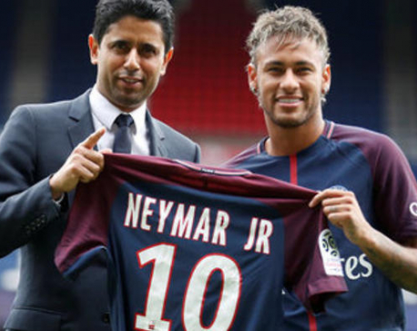 Neymar to be feted in PSG stadium show, but miss league opener