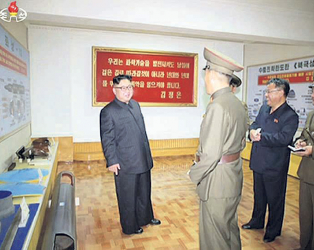 N Korea photos suggest new solid-fuel missile designs