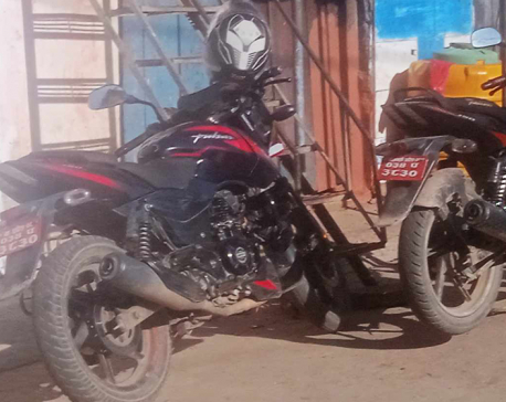 Two motorcycles with same number plate discovered in Kalikot