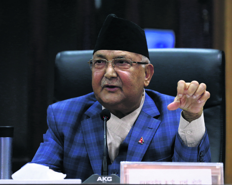 Ruling, opposition party leaders divided over Oli-led government's performance in past two years