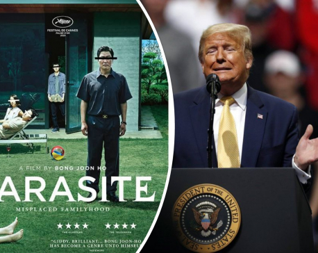 Trump not a ‘Parasite’ fan, praises ‘Gone with the Wind’